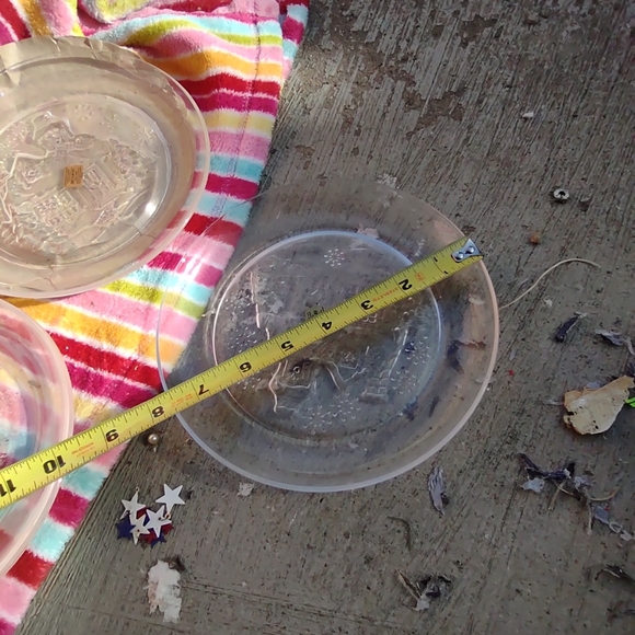 Arcoror Christmas plates etched set of 4 never used NWT - Picture 7 of 10